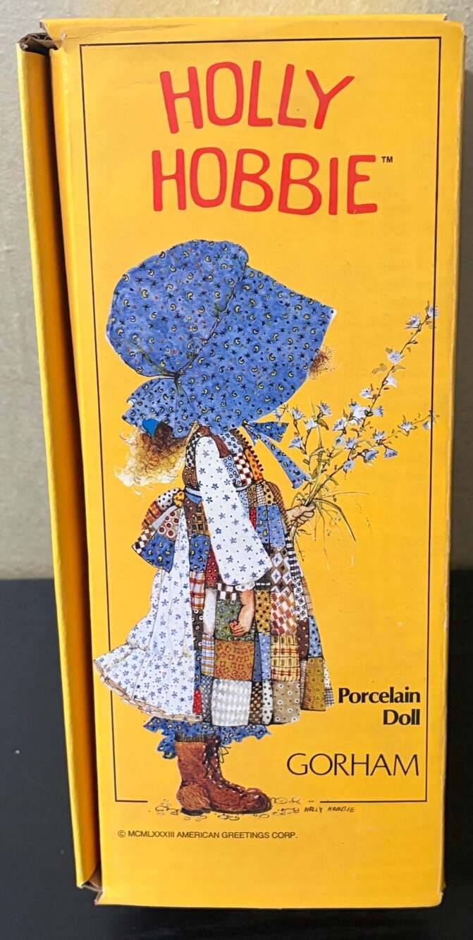 Gorham Holly Hobbie Spring Porcelain Doll Four Seasons Series HH13